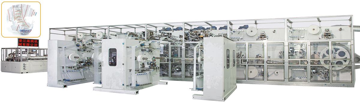 Автоматическая машина для изготовления гигиенических прокладок для обслуживания и примечаний