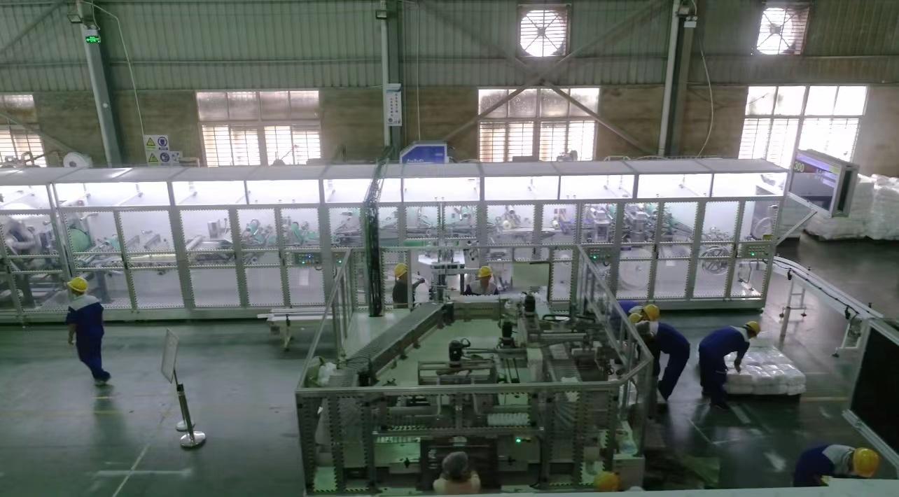 Линия по производству подгузников для взрослых в Казахстане